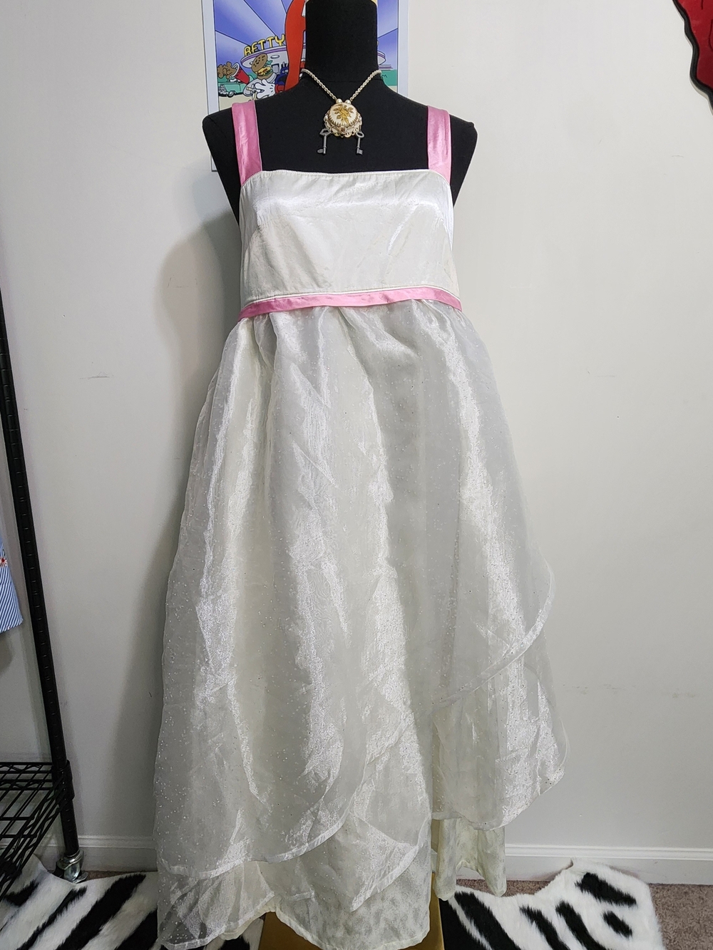 Fairycore Romantic Coquette True Vintage Dress Small